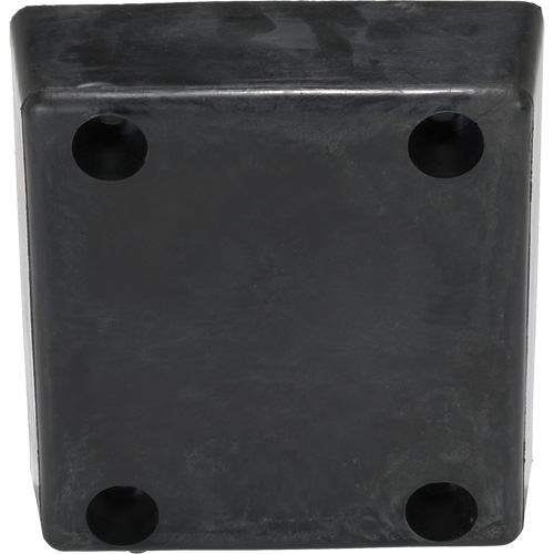 Butoir de quai moul&eacute;, Caoutchouc renforc&eacute;, 12" la x 4" p x 13" h Moffatt Supply & Specialties