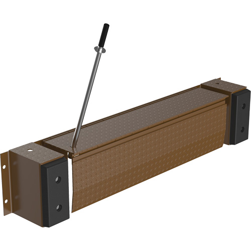 Mechanical Edge-O-Dock Leveler, 93" W, 66" Deck Width, 29" Span Moffatt Supply & Specialties