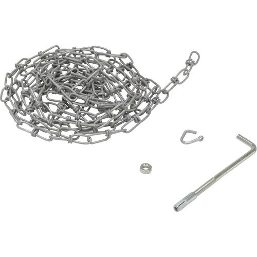 Double Loop Coil Chain with Hanger Moffatt Supply & Specialties