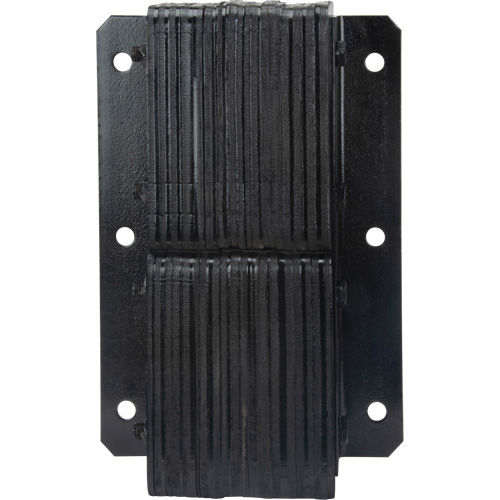 Butoirs de quai lamell&eacute;s, Vertical, Caoutchouc, 11" la x 4" p x 20" h Moffatt Supply & Specialties