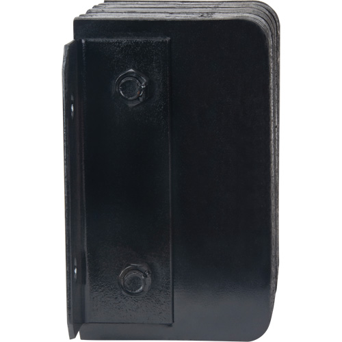 Butoirs de quai lamell&eacute;s, Horizontal, Caoutchouc, 12" la x 6" p x 10" h Moffatt Supply & Specialties