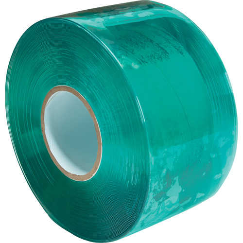 Static Dissipative Strip Curtain, 164' x 8" x 0.08" Moffatt Supply & Specialties