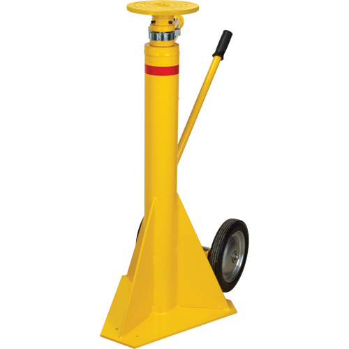 100,000 lbs. Static Capacity Ratchet Trailer Jack, 20 tons Lift Capacity Moffatt Supply & Specialties