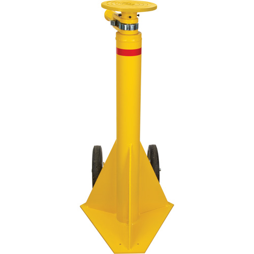 100,000 lbs. Static Capacity Ratchet Trailer Jack, 20 tons Lift Capacity Moffatt Supply & Specialties