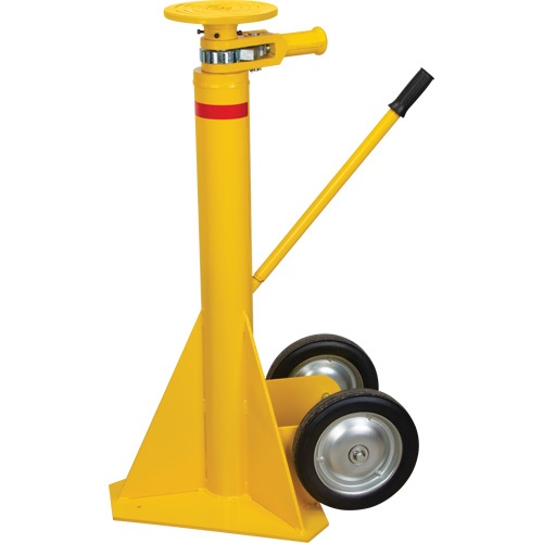 100,000 lbs. Static Capacity Ratchet Trailer Jack, 20 tons Lift Capacity Moffatt Supply & Specialties