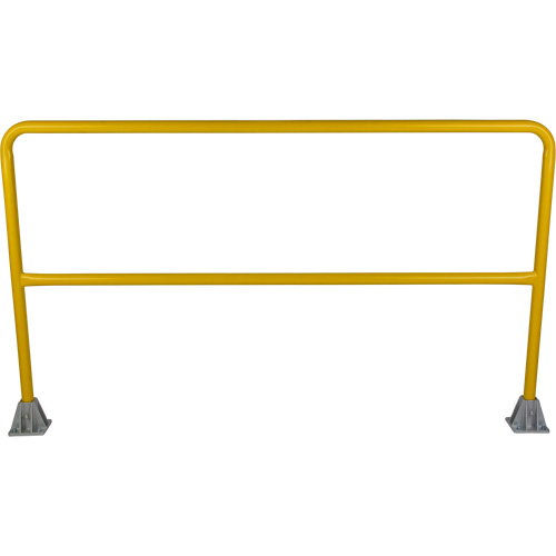 Garde-corps pour barri&egrave;re de s&eacute;curit&eacute;, Acier, 72" lo x 42" h, Jaune Moffatt Supply & Specialties