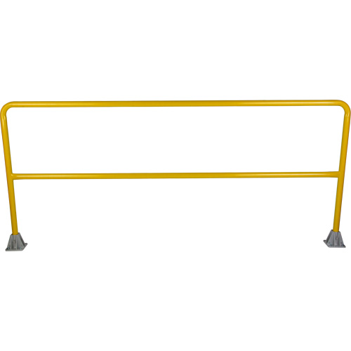 Garde-corps pour barri&egrave;re de s&eacute;curit&eacute;, Acier, 84" lo x 42" h, Jaune Moffatt Supply & Specialties