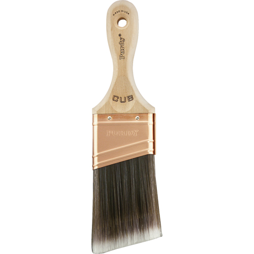 XL Cub Paint Brush, Poly/Nylon, Wood Handle, 2" Width Moffatt Supply & Specialties