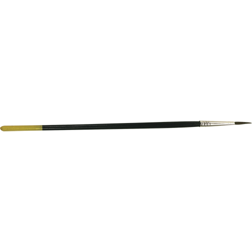 Artist Brush, #3 Brush Width, Red Sable Moffatt Supply & Specialties