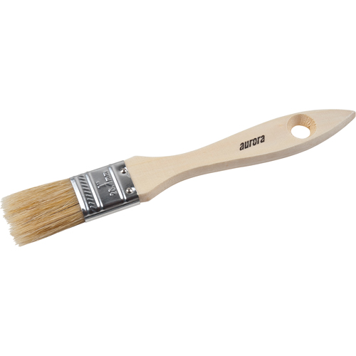 Pinceaux s&eacute;rie AP200, Soie blanche, Manche Bois, Largeur de 1" Moffatt Supply & Specialties