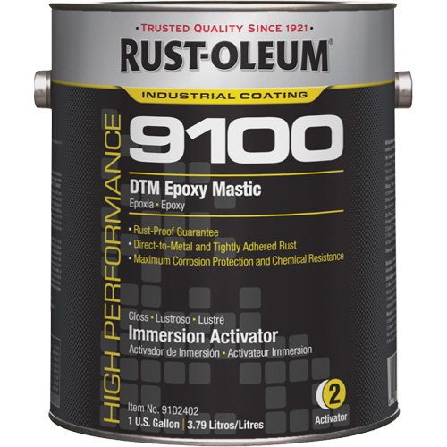 9100 System DTM Epoxy Mastic Standard Activator, Gallon Moffatt Supply & Specialties
