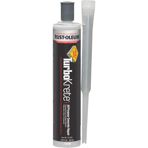 TurboKrete&reg; All-Purpose Epoxy Repair, Cartridge/Tube, Grey Moffatt Supply & Specialties