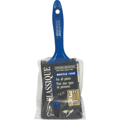 Pinceau classique, Soies, Manche Plastique, Largeur de 3" Moffatt Supply & Specialties