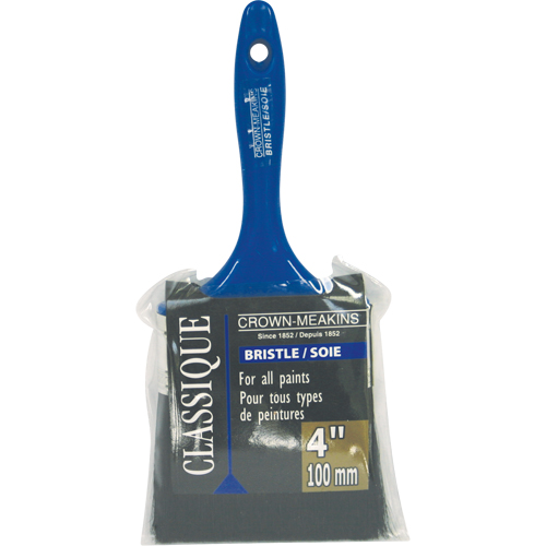 Classic Paint Brush, Bristle, Plastic Handle, 4" Width Moffatt Supply & Specialties
