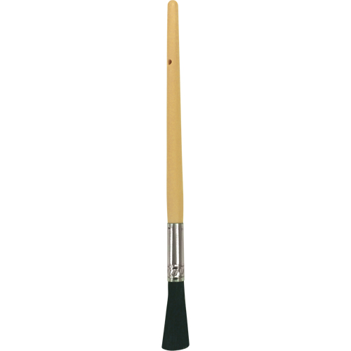 Oval Paint Brush, Bristle, Plastic Handle, 13/32" Width Moffatt Supply & Specialties