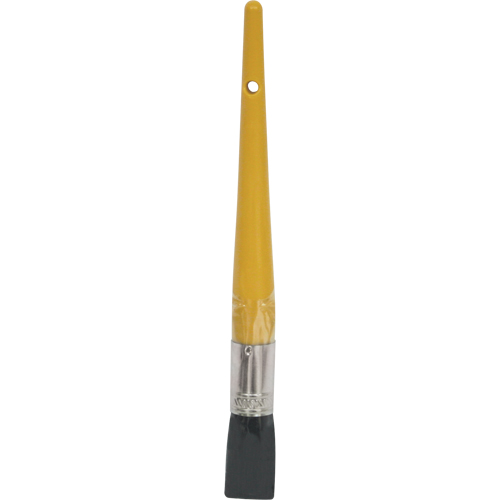 Oval Paint Brush, Bristle, Plastic Handle, 25/32" Width Moffatt Supply & Specialties