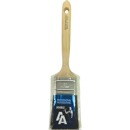Straight Sash Paint Brush, Bristle, Wood Handle, 2" Width Moffatt Supply & Specialties
