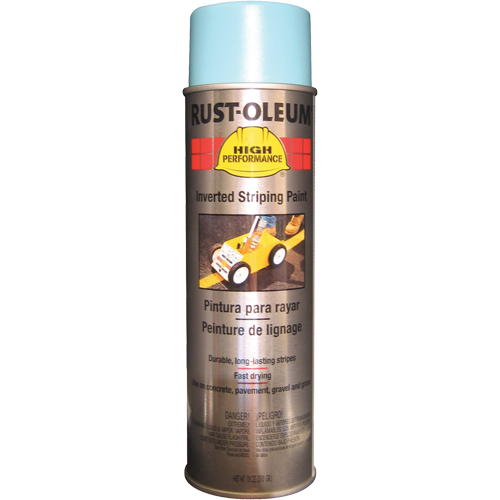2300 System Inverted Striping Paint, Blue, 18 oz., Aerosol Can Moffatt Supply & Specialties
