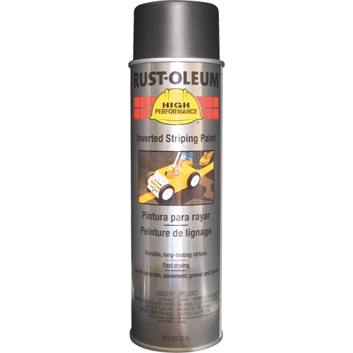2300 System Inverted Striping Paint, Black, 18 oz., Aerosol Can Moffatt Supply & Specialties