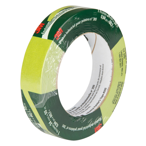 Painter's Masking Tape 205, 24 mm (1") x 55 m (180'), Green Moffatt Supply & Specialties