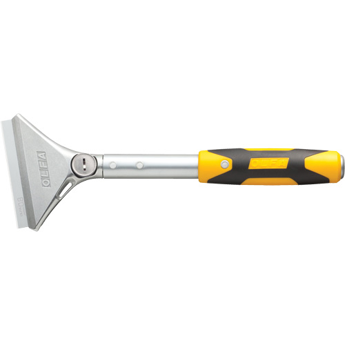 OLFA&reg; XSR-300 Extra-Heavy-Duty Scraper, Steel Blade, 4" Wide, Metal Handle Moffatt Supply & Specialties