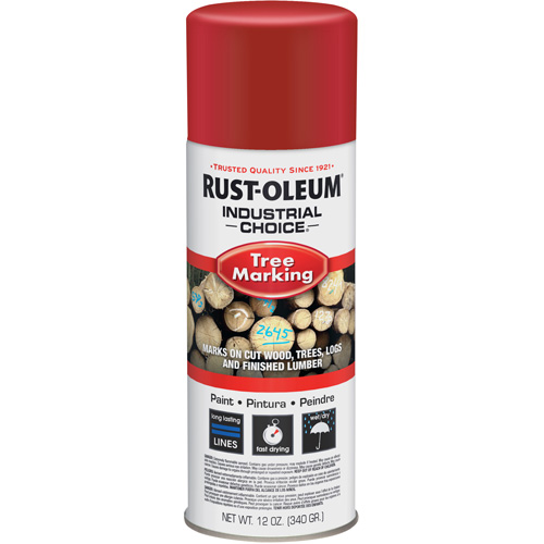 Industrial Choice T1600 Tree Marking Paint, Red, 16 oz. Moffatt Supply & Specialties