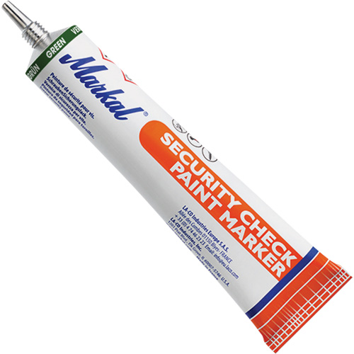 Marqueur de peinture de contr&ocirc;le de s&eacute;curit&eacute;, 1,7 oz, Tube, Vert Moffatt Supply & Specialties