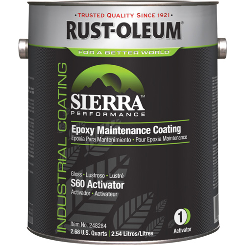 Sierra S60 Activator, Gallon, White Moffatt Supply & Specialties