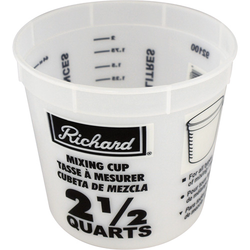 Plastic Mixing Cup Moffatt Supply & Specialties