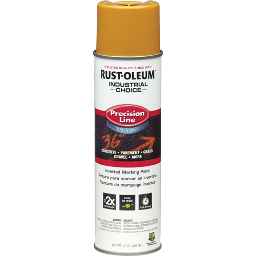 M1800 Water-Based Precision Line Marking Paint, 17 oz., Aerosol Can Moffatt Supply & Specialties