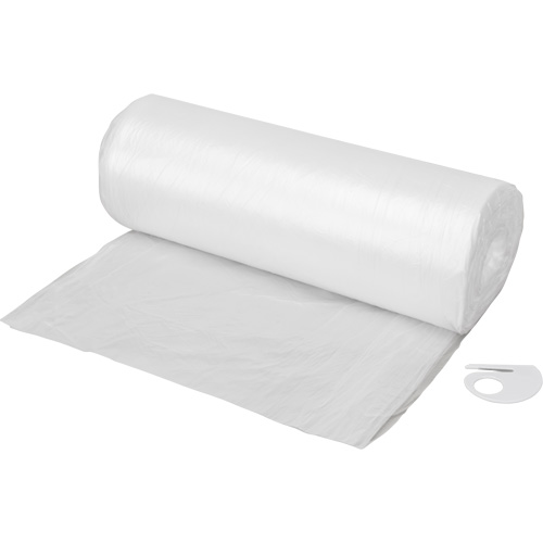 Toile de protection, 400' lo x 9' la, Plastique Moffatt Supply & Specialties