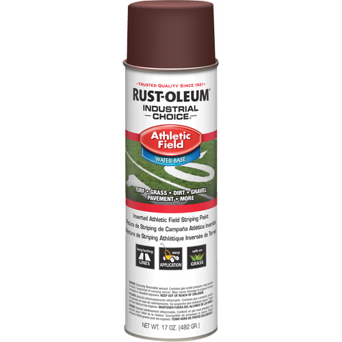 AF1600 Athletic Field Striping Paint, Red, Aerosol Can Moffatt Supply & Specialties