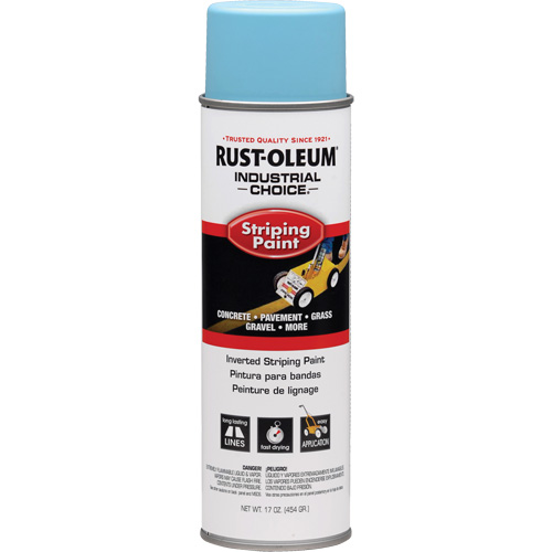 Peinture pour traçage de ligne &agrave; l'envers du syst&egrave;me S1600, Bleu, Canette a&eacute;rosol Moffatt Supply & Specialties