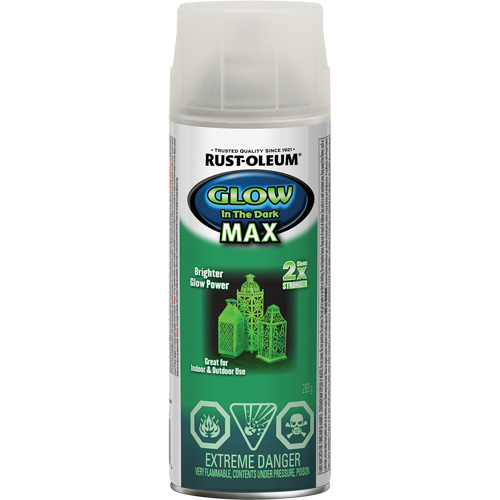 Specialty Glow-in-the-Dark Max Paint, Aerosol Can, Clear Moffatt Supply & Specialties