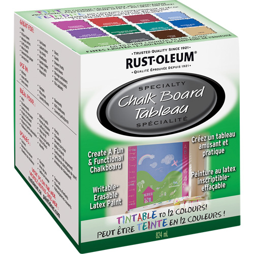 Peinture sp&eacute;cialis&eacute;e pour tableau noir, 824 ml, Trousse, Base &agrave; teinter Moffatt Supply & Specialties