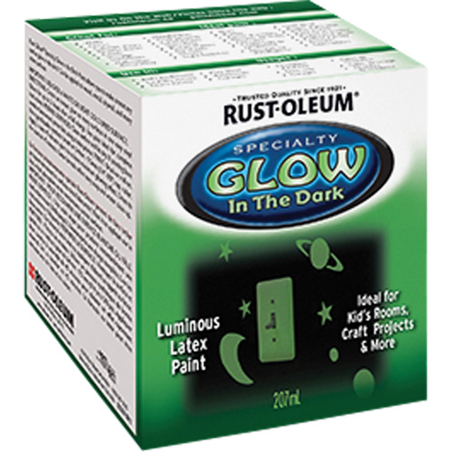 Specialty Glow-in-the-Dark Paint, 207 ml, Kit, Clear Moffatt Supply & Specialties