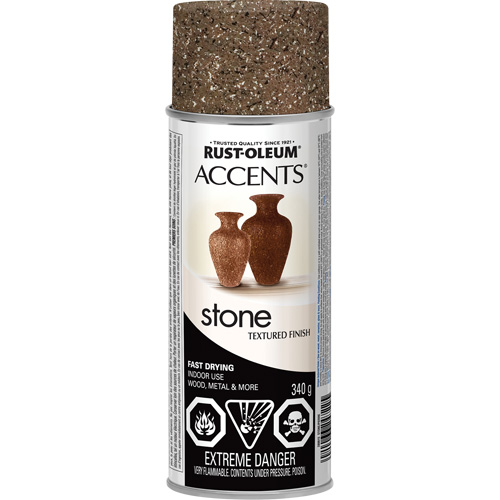 Accents&reg; Stone Creations Spray Paint, Aerosol Can, Sienna Stone Moffatt Supply & Specialties