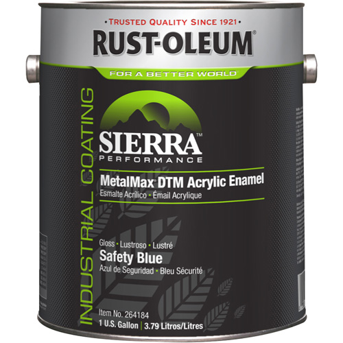 Sierra Performance MetalMax&reg; Plus DTM Acrylic Enamel, Gallon, Blue Moffatt Supply & Specialties