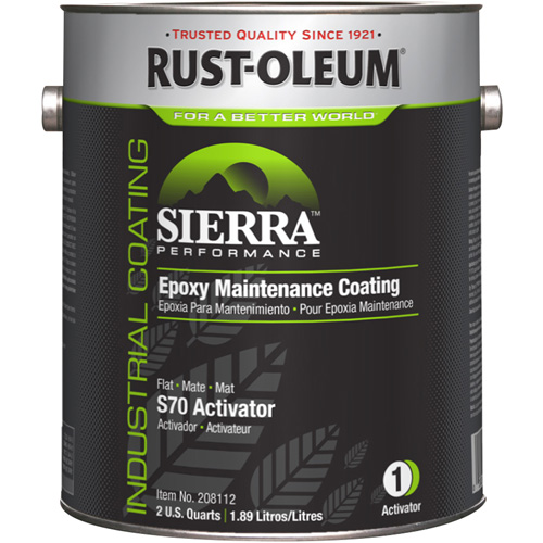 Sierra Performance S70/S71 Water-Based Epoxy Acrylic Primer Activator, Gallon, White Moffatt Supply & Specialties
