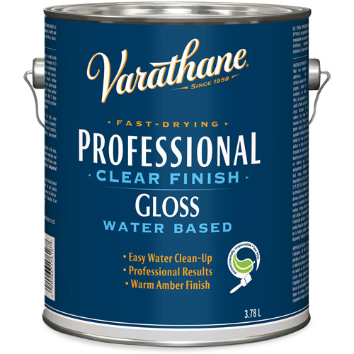 Fini professionnel Varathane, 3,78 L, Transparent, Brillant Moffatt Supply & Specialties