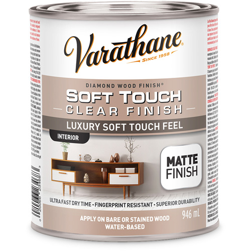 Varathane&reg; Diamond Wood Finish&reg; Coating, 946 ml, Clear, Matte Moffatt Supply & Specialties