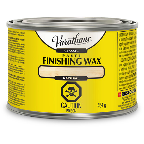 Cire de finition en p&acirc;te classique Varathane, 450 g, Naturel, Mat Moffatt Supply & Specialties