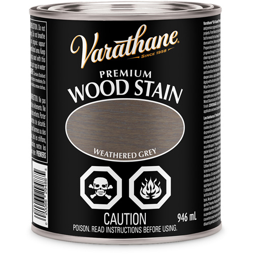 Teinture pour le bois de qualit&eacute; sup&eacute;rieure Varathane, 946 ml, Gris vieilli Moffatt Supply & Specialties