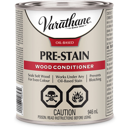Conditionneur de bois de premi&egrave;re qualit&eacute; Varathane, 946 ml, Transparent Moffatt Supply & Specialties