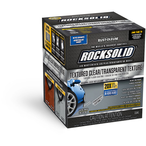 RockSolid&reg; Top Coat, Satin/Textured, Clear Moffatt Supply & Specialties