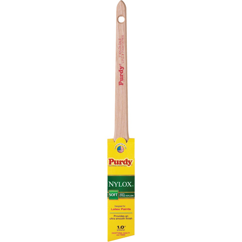 Pinceau Nylox Dale, Nylon, Manche Bois, Largeur de 1" Moffatt Supply & Specialties