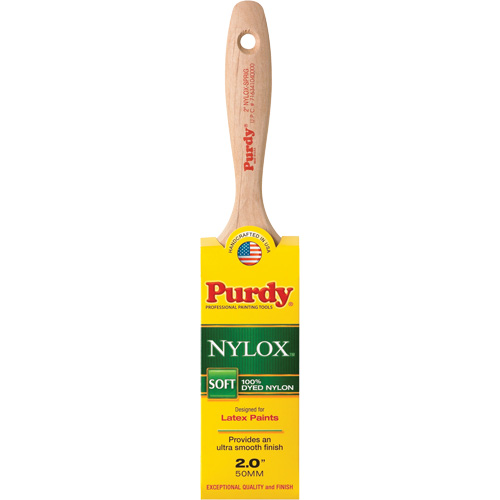 Pinceau Nylox Sprig, Nylon, Manche Bois, Largeur de 2" Moffatt Supply & Specialties