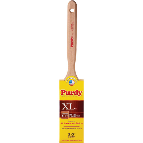 Pinceau XL Bow, Poly/nylon, Manche Bois, Largeur de 2" Moffatt Supply & Specialties