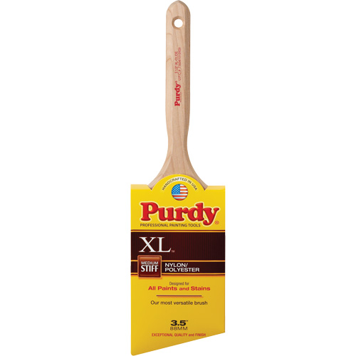 Pinceau XL Glide, Poly/nylon, Manche Bois, Largeur de 3-1/2" Moffatt Supply & Specialties