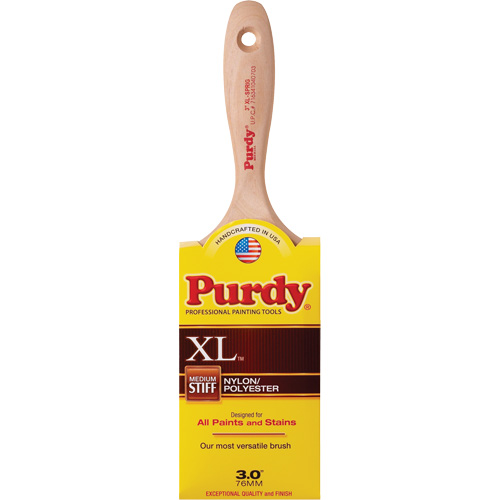 Pinceau XL Sprig, Poly/nylon, Manche Bois, Largeur de 3" Moffatt Supply & Specialties